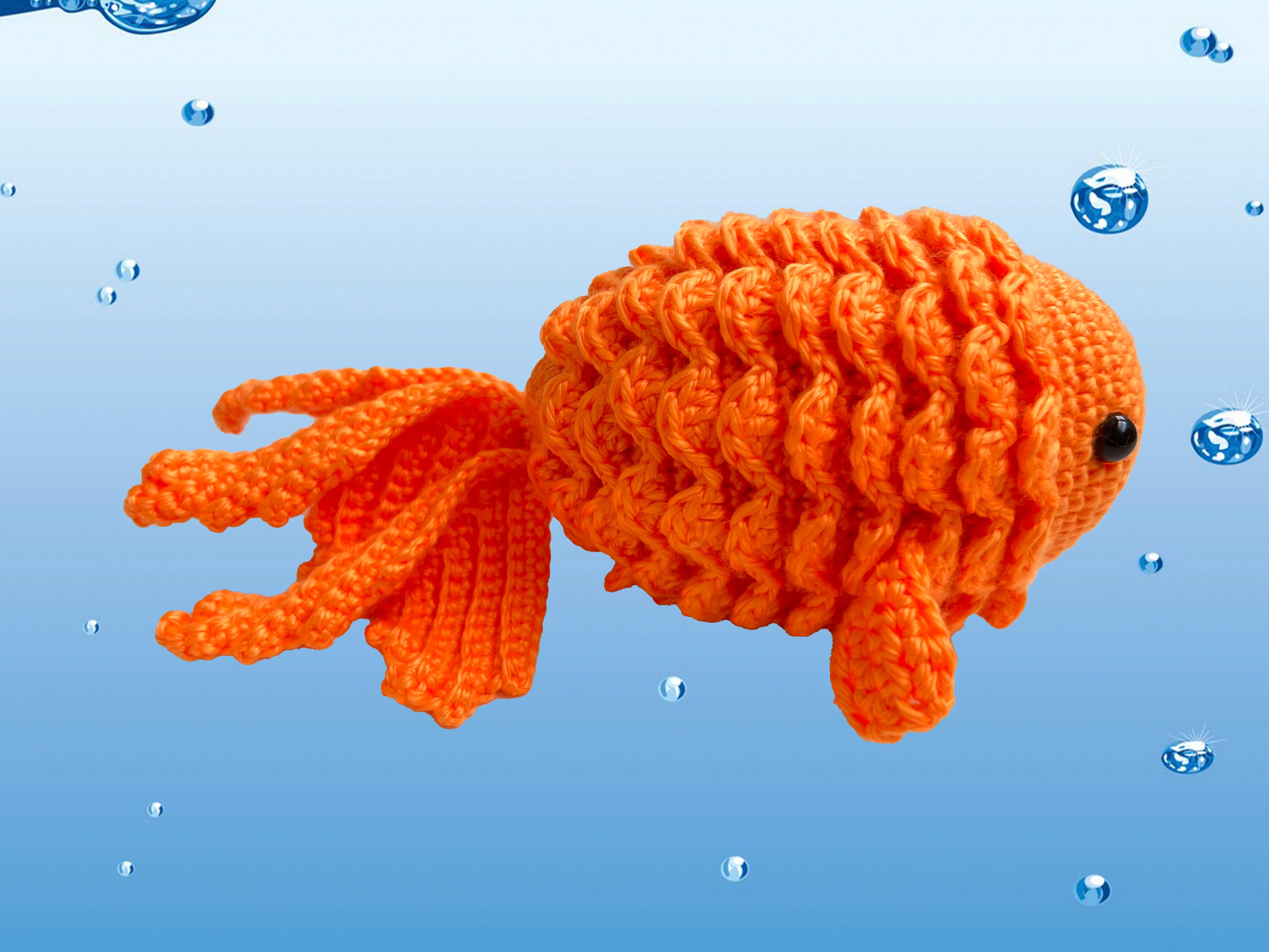 Goldfish Crochet Pattern PDF PATTERN by Bbadorables Etsy UK