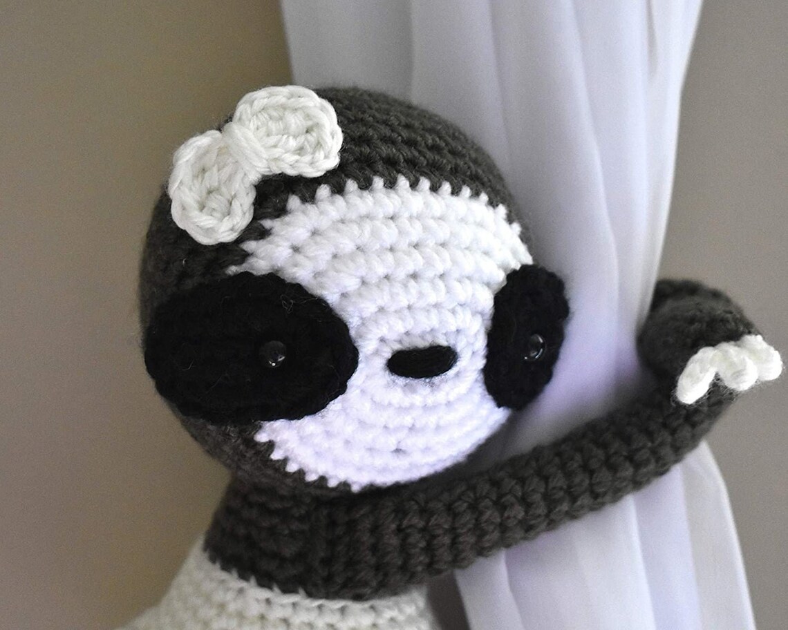 Animals curtain tie back window curtain tie back nursery Etsy