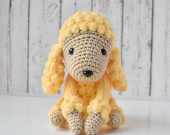 Reina, the poodle - Crochet Pattern, PDF PATTERN - by BBadorables