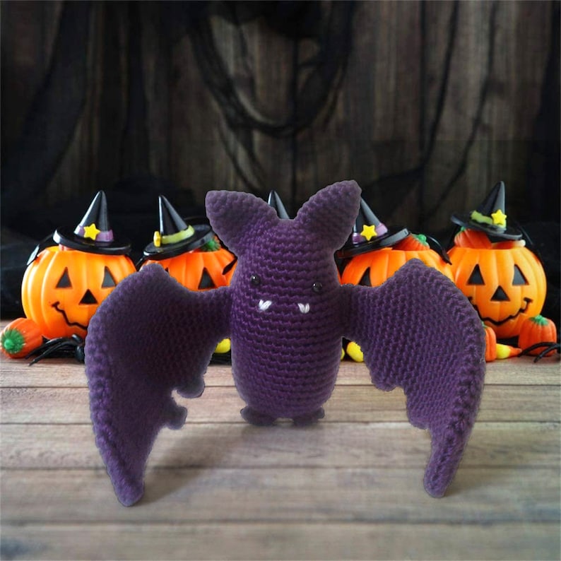 Bat Crochet Pattern, PDF PATTERN instant download by BBadorables image 7