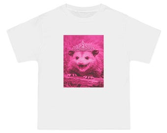 ENVÍO GRATIS: Camiseta Dopamine / Criatura del Caos Tierra Opossum Rosa / Camiseta de arte pop inspirada en LaLa / Camiseta gráfica divertida y extraña / Regalo