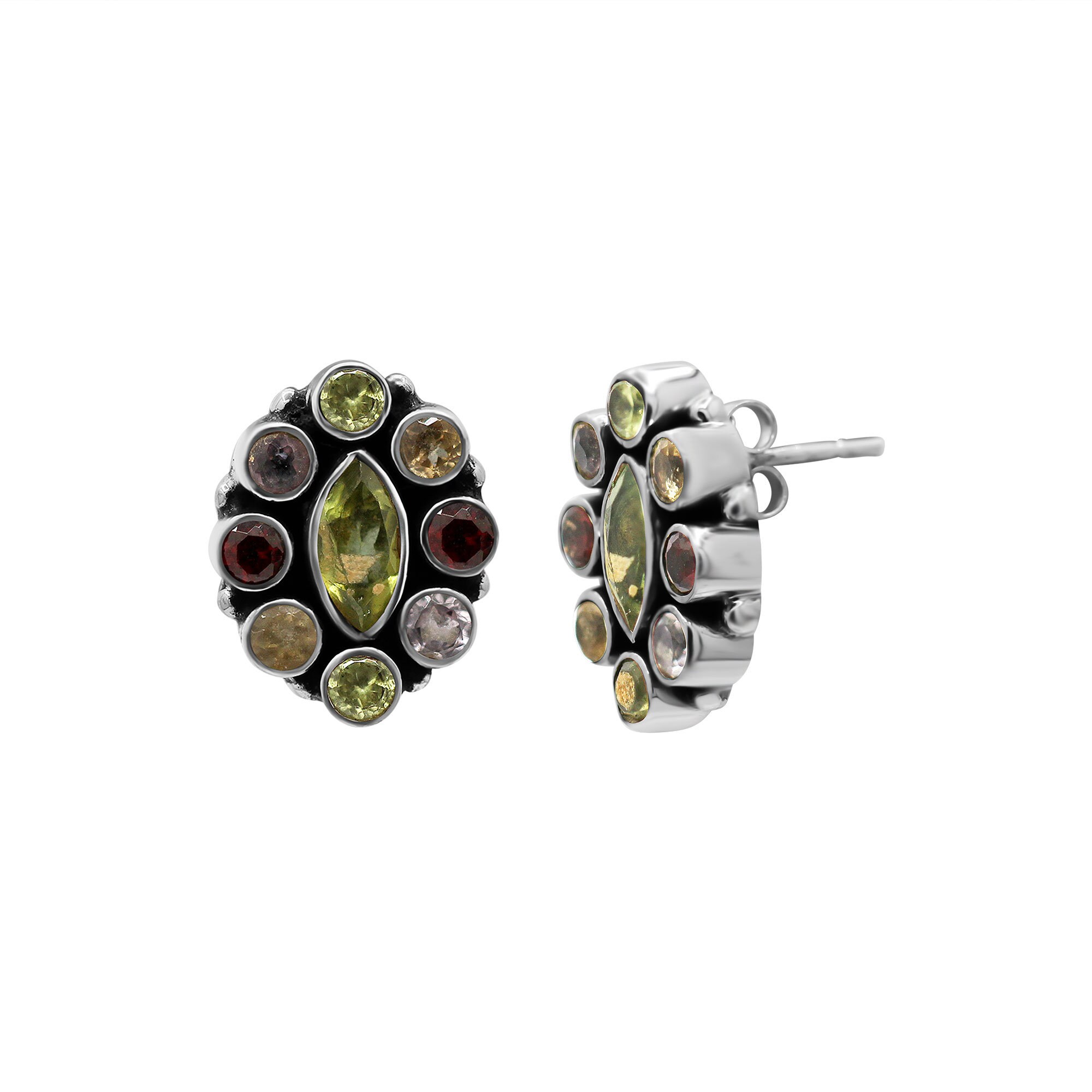 Clous d'oreilles en argent sterling 925 | Boucles d