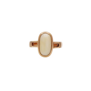 Natural Opal Ring, 18k Yellow Gold Ring, Opal Gold Ring, Opal Statement Ring, Promise Opal Ring,  Opal Gemstone Ring,  Birthday Gift