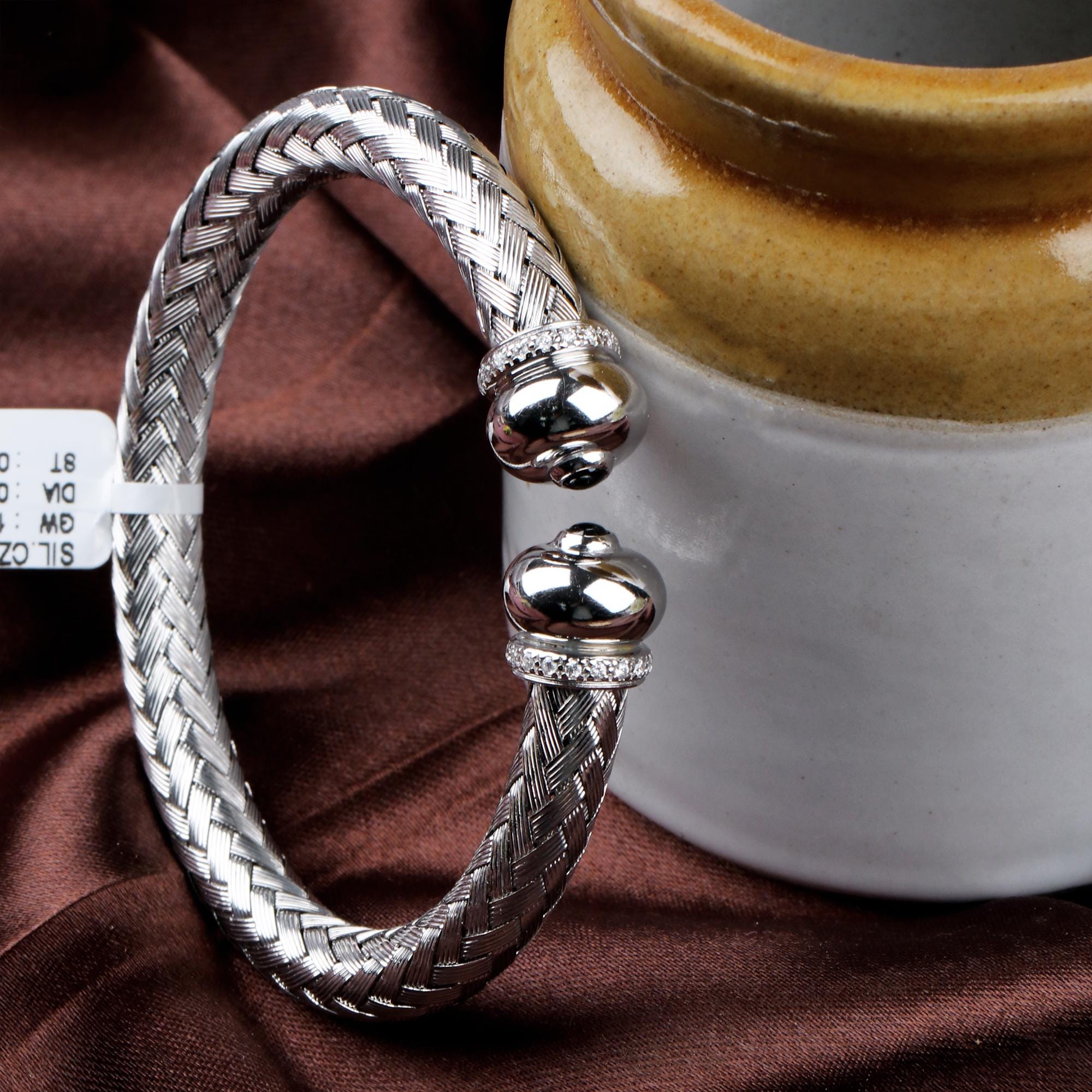 Rope Twist Sterling Silver Bangle 925 Silver Bracelet - Etsy Canada