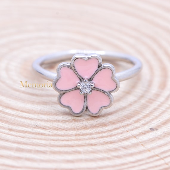 Santuzza 10K Yellow Solid Gold Enamel Flower Genuine India | Ubuy