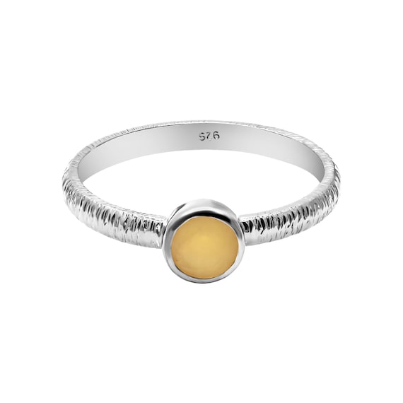 Yellow moonstone best sale ring