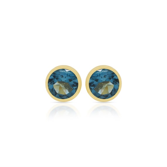 London blue topaz earrings discount