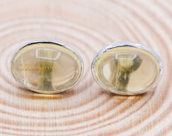 Lemon Quartz Gemstone Earring : 925 Sterling Silver