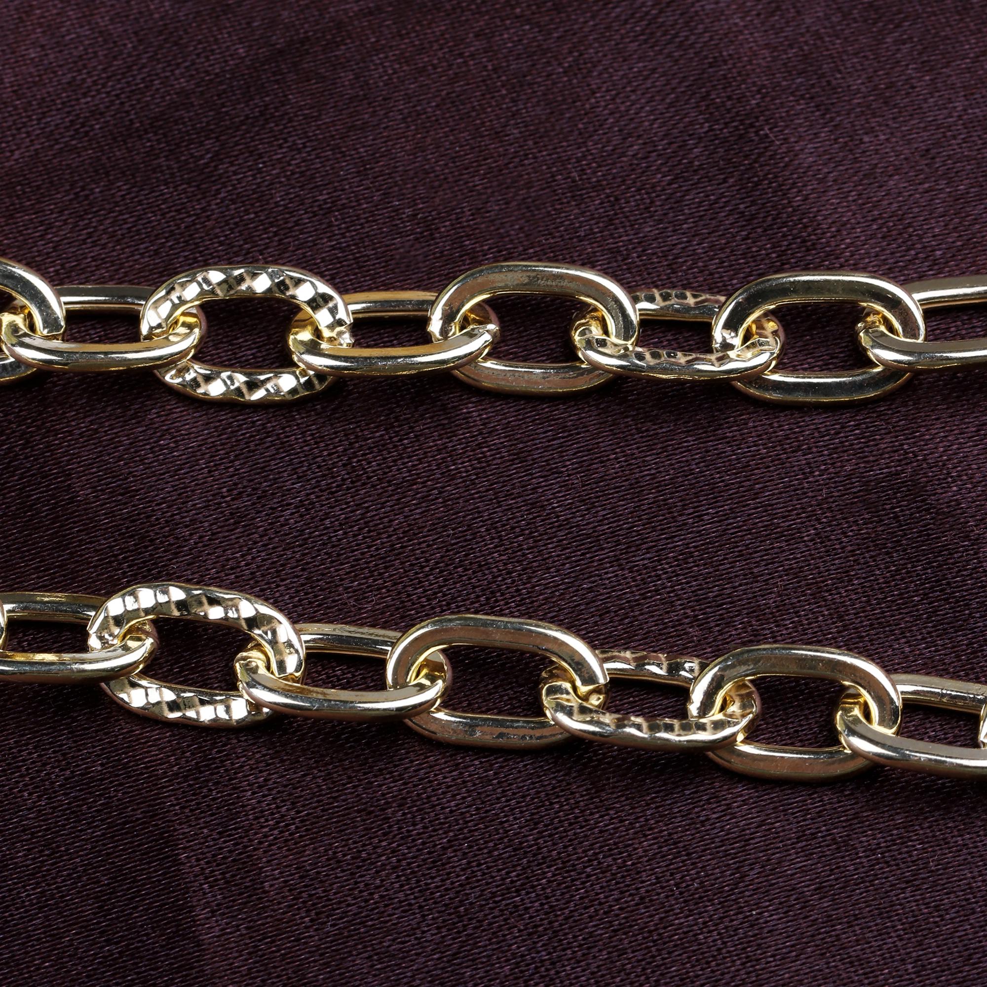 Yellow Gold Plated Chain Bracelet,  Silver Yellow Plated Bracelet, Hammered Yellow Silver Bracelet, 925 Sterling Silver Bracelet