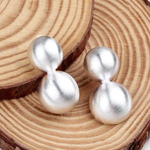 925 Sterling Silver Earring : Minimalist Jewelry Gift