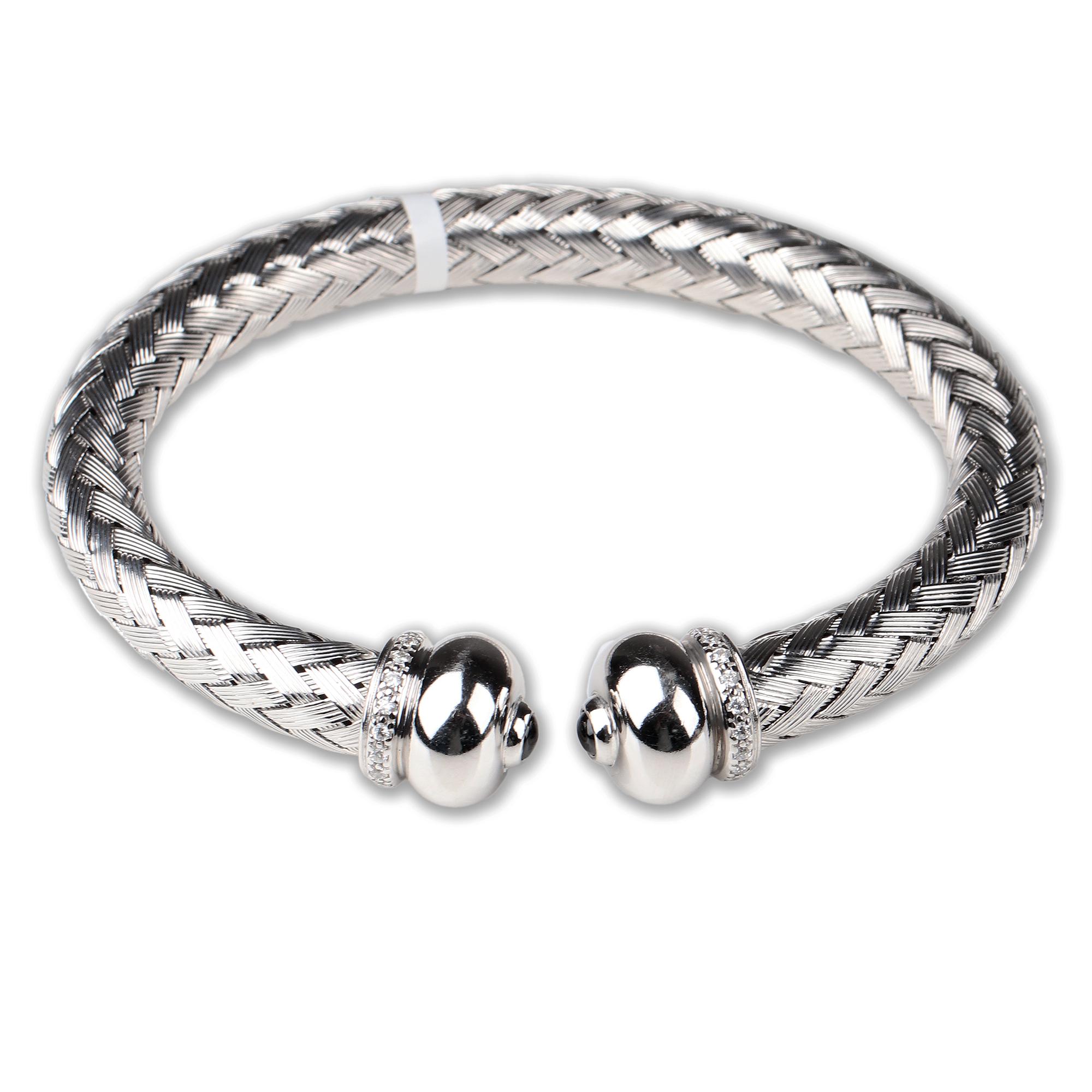 Rope Twist Sterling Silver Bangle 925 Silver Bracelet - Etsy