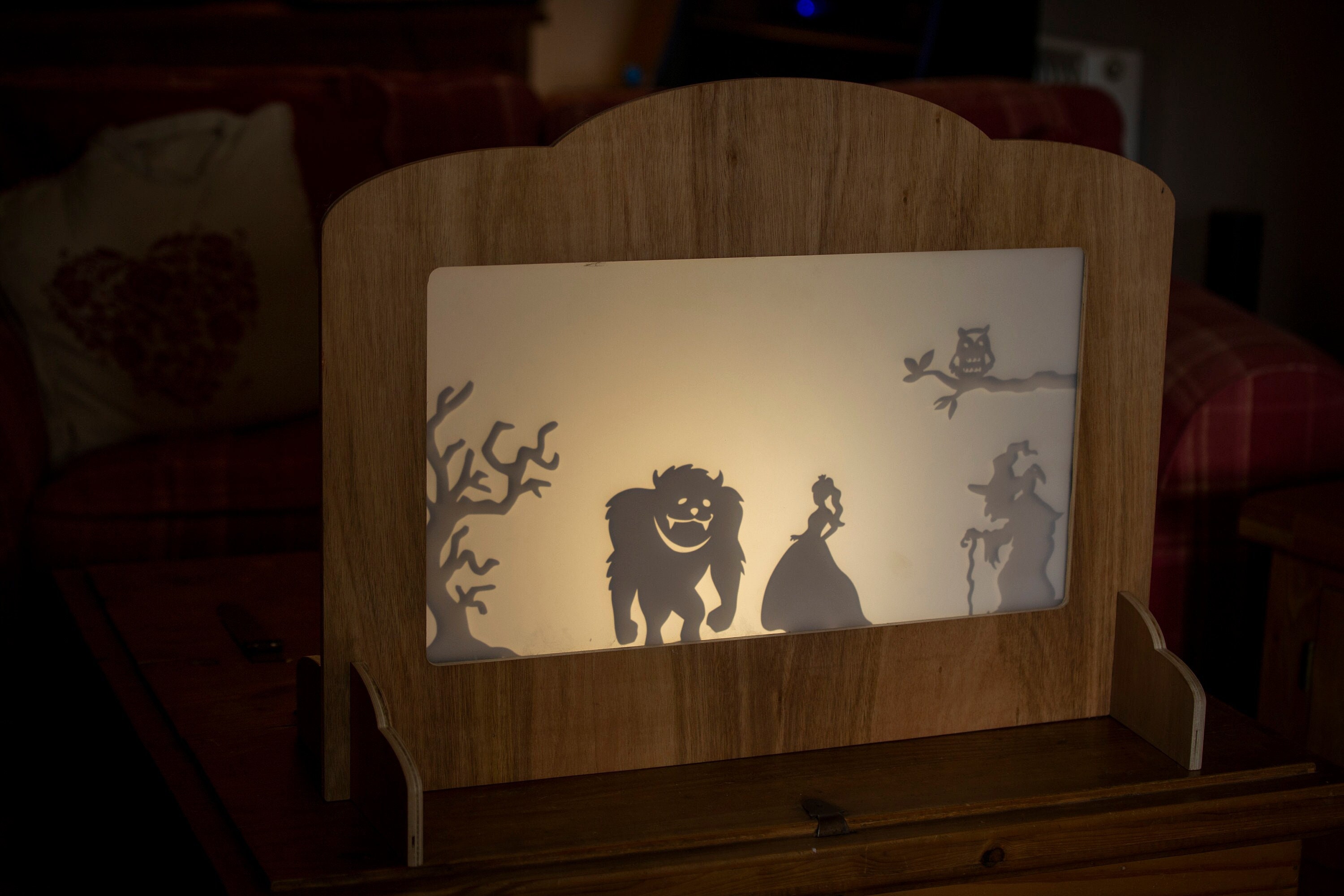 Shadow Puppets Story Telling Sets Fairy Tales Puppet Etsy