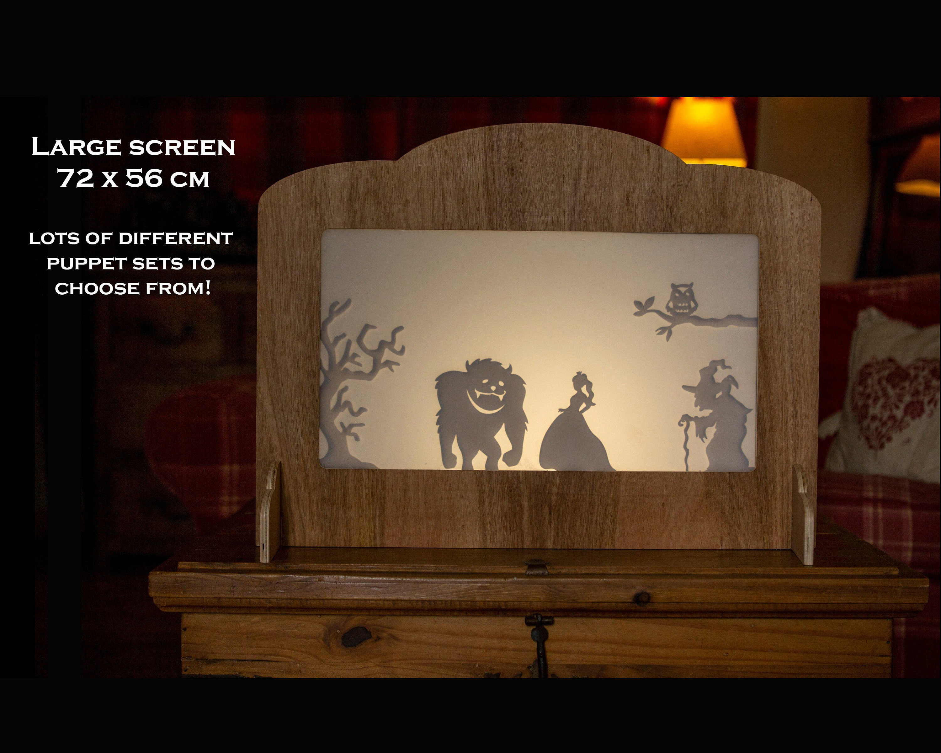 Shadow Puppet Theatre Shadow Puppets Wonderful Story Telling Etsy