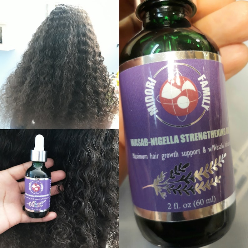 Midori Family Advanced Hair Growth Oil Alopecia Hair Loss With - Etsy