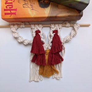 Macrame House Tassel Wall Hanging
