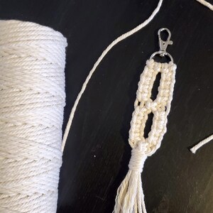 Macrame Keychain