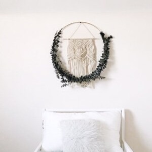 Small Geometric Macrame Wall Hanging