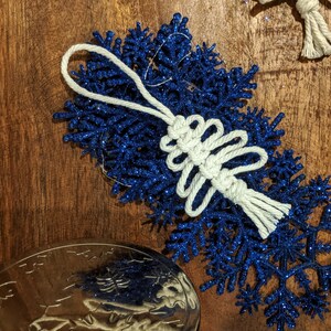 Macrame Christmass Tree Ornaments