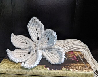 Macrame Flower Decor