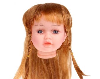Hair for dolls Hair pieces Hair for Blythe Hair Waldorf dolls Doll Wig Hair 25 cm10inches 100cm Similar to natural Thick hair Hair pieces