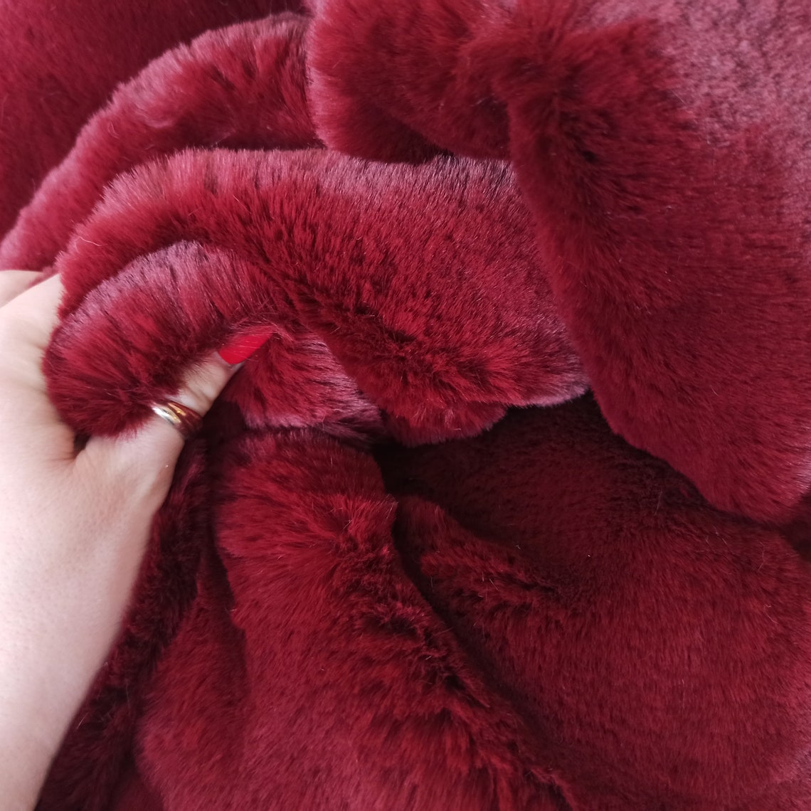 Ecofur Luxury MINK/ Luxurious Tissavel Faux Fur Fabric/ Etsy
