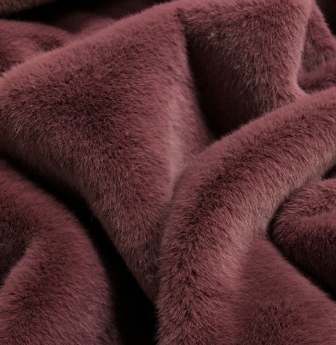 Ecofur Luxury MINK/ Luxurious Tissavel Faux Fur Fabric/ Faux Etsy