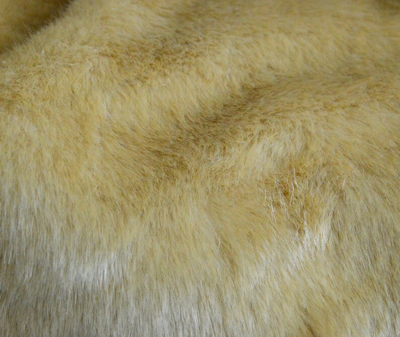 Realistic Faux Fur Mink Fur as Real Fur Beautiful Faux Fur Etsy