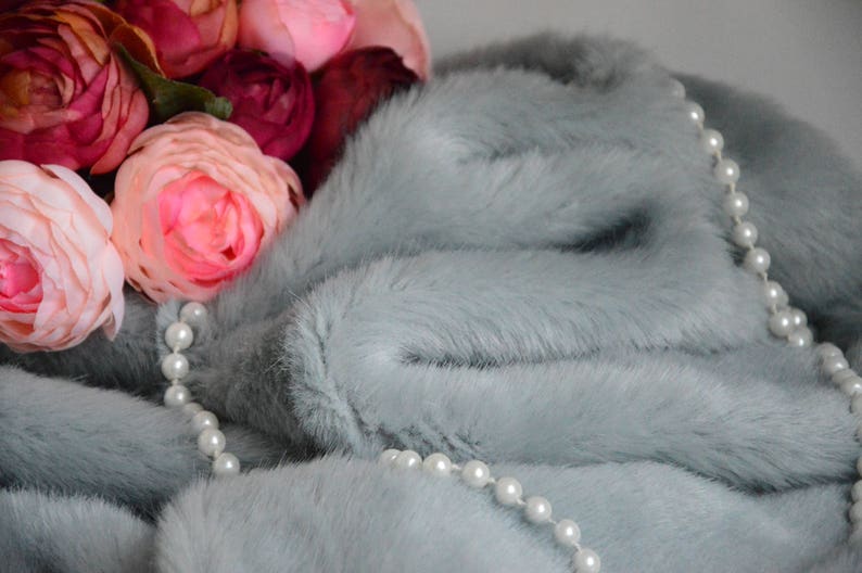 Realistic Faux Fur Mink Fur As real fur Beautiful Faux Fur Etsy