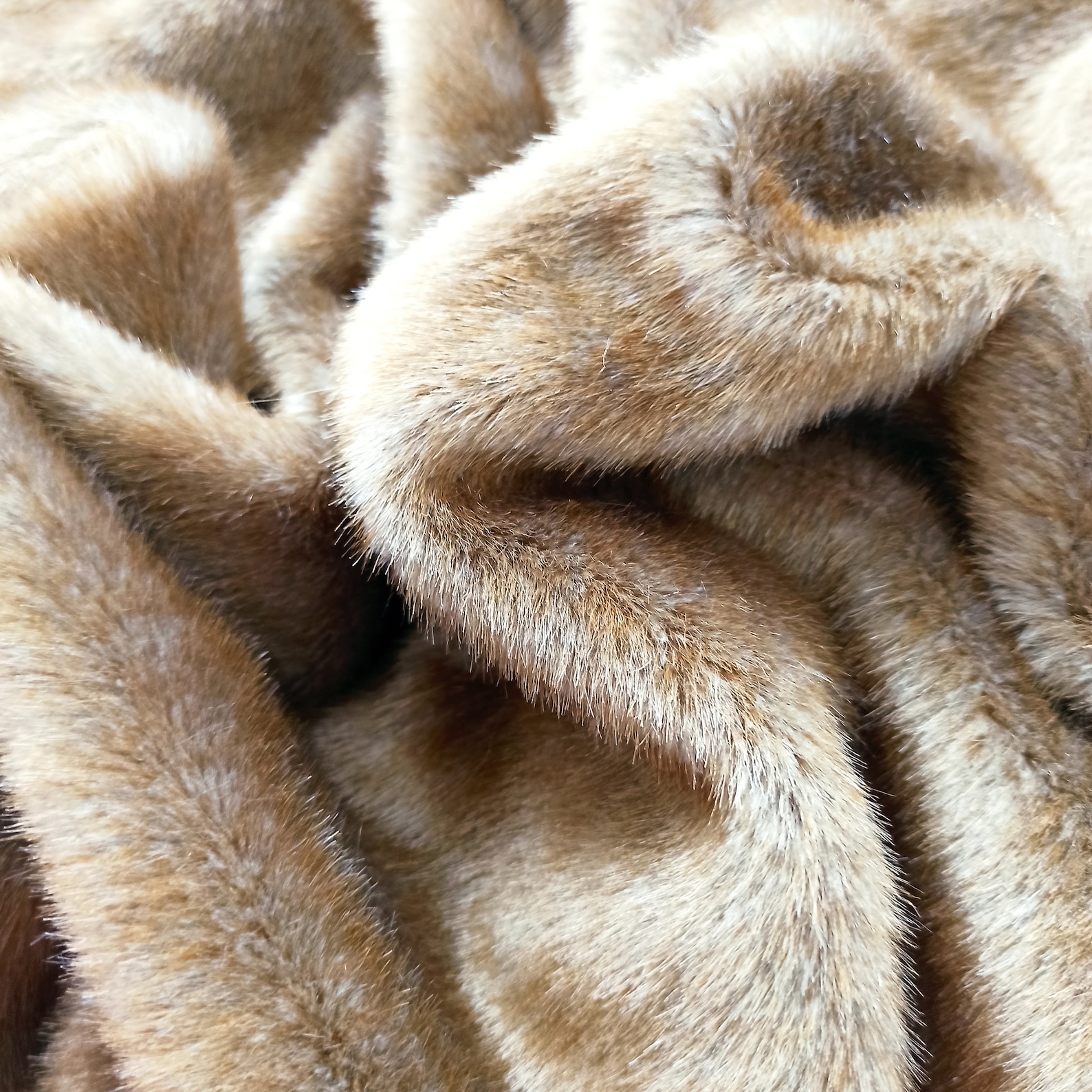Ecofur redbrown/ Luxurious Tissavel Faux Fur Fabric/ Faux Etsy