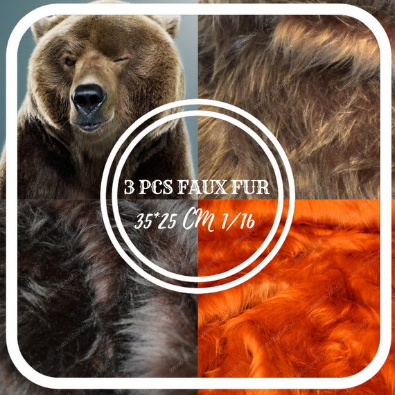 mohair bear faux fur