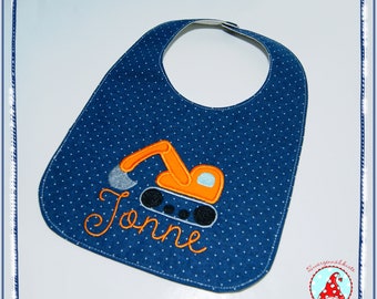 Baby Lätzchen mit Name und Motiv Latz Bib