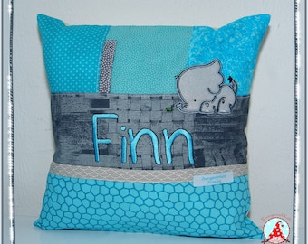 Name pillow 35 x 35 cm pillowcase + pillow inlet cuddly pillow favorite pillow sofa cushion pillow
