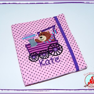 Pixibuchhülle mit Name & Motiv kleine Buchhülle Buch Kleinbuchhülle Pixibuchtasche