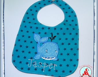 Baby Lätzchen mit Name und Motiv Latz Bib