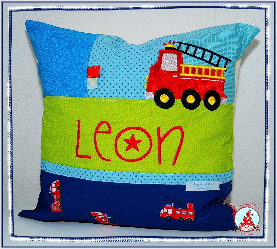 Name Pillow 40x40 Inner Pillow Patch Pillow With Name Cuddly Etsy
