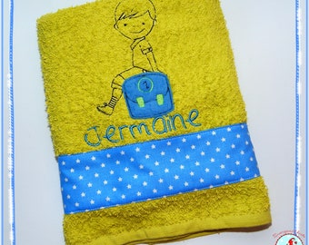 Handtuch 50x100cm mit Name und Motiv Towel