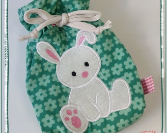 Personalized pacifier bag with name and desired motif, pacifier pouch, pacifier bag, pacifier bag, small bag, pouch, gift bag for newborns