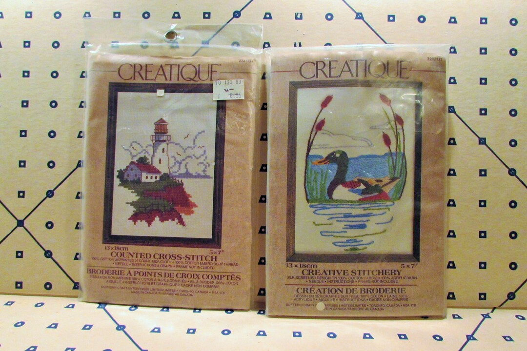 Creative Stitchery Crewel Kits - Etsy