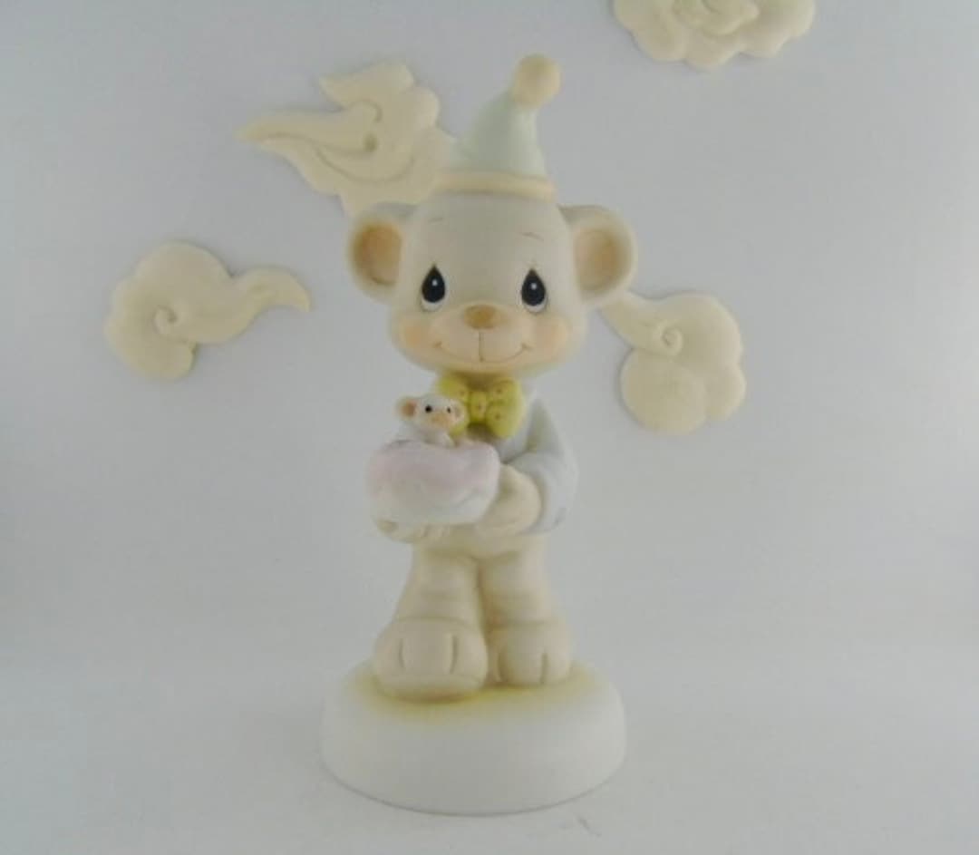 1994 Precious Moments Teddy Bear Figurine - Etsy