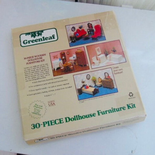 Greenleaf Dollhouse Kit Etsy