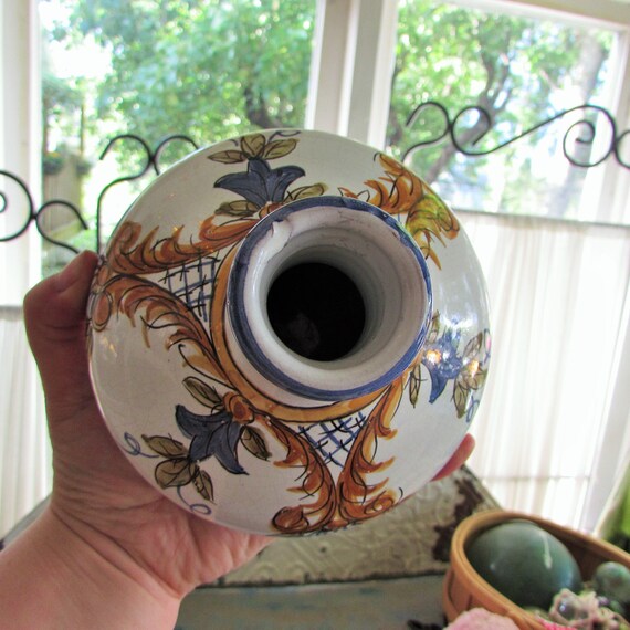 Olaria Algarve Pottery Vase Portugal Etsy