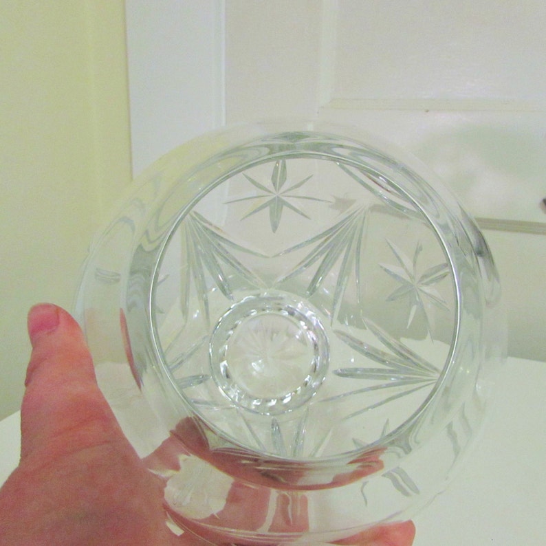 Large Royal Doulton Crystal Vase 5 1/2 Lbs Etsy