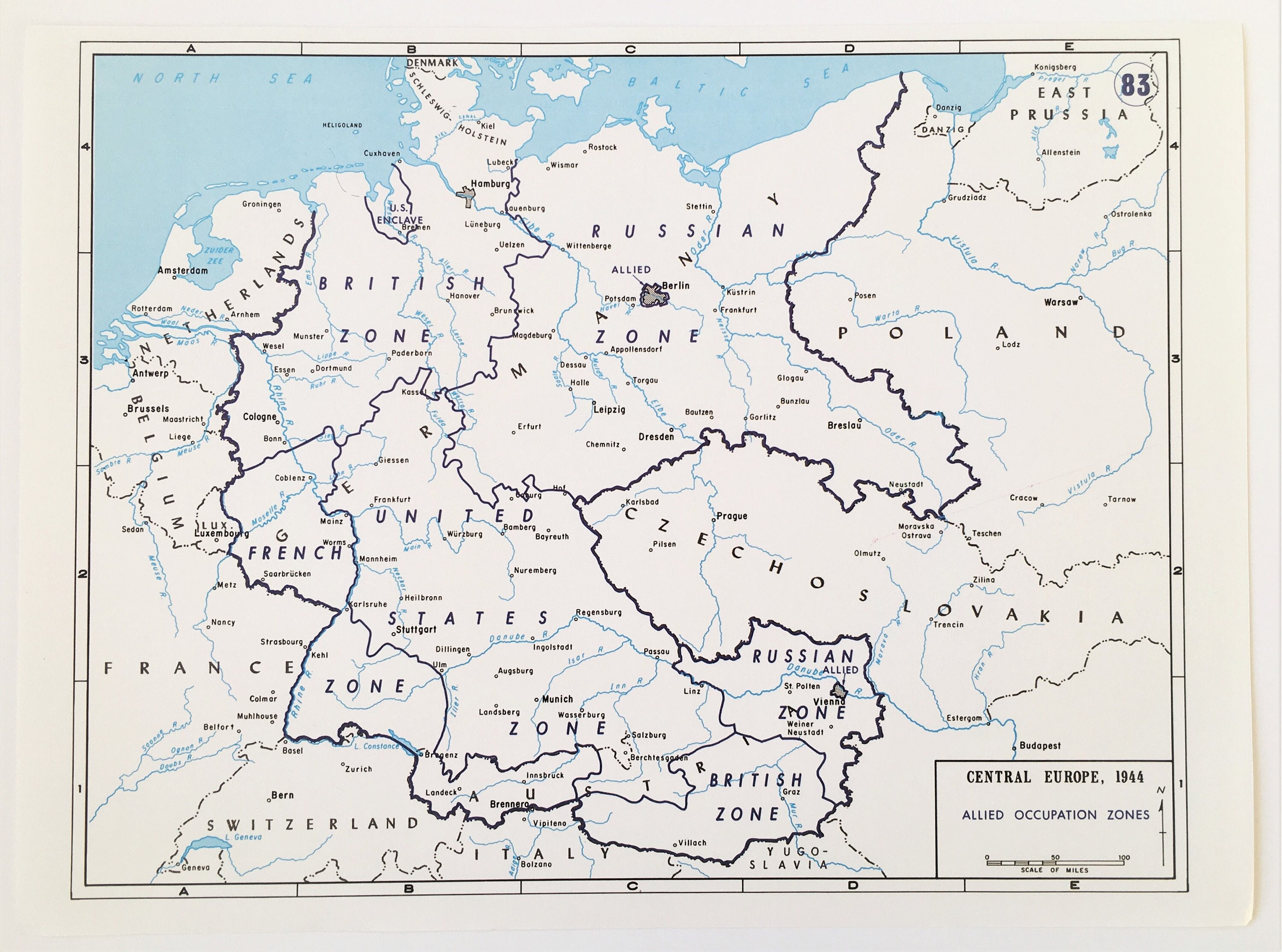 80s Map of Europe - Etsy