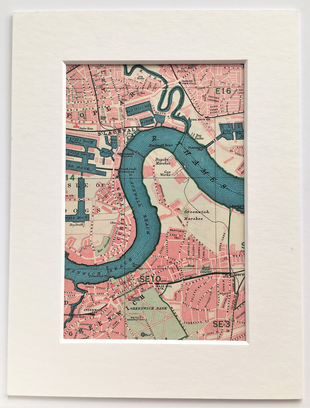 1945 VINTAGE LONDON MAP East London Poplar Canning Town Isle Of 1945 VINTAGE LONDON MAP East London Poplar Canning Town Isle Of