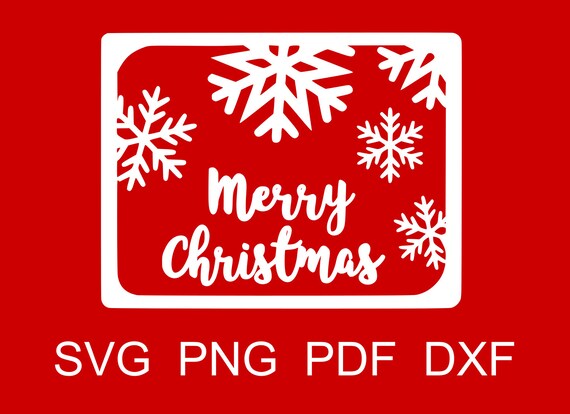 Download Merry Christmas Svg Christmas Card Svg File Christmas Card Etsy PSD Mockup Templates
