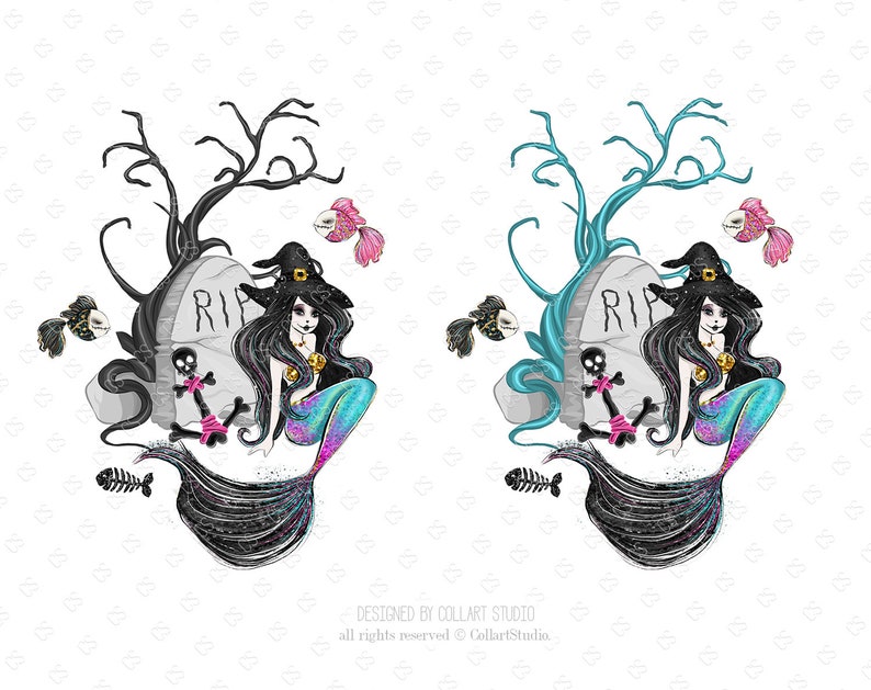 Free Free Halloween Mermaid Svg 396 SVG PNG EPS DXF File