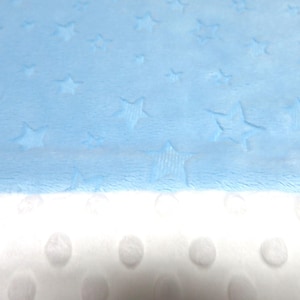 Baby Blanket, Baby Boy Blanket Personalized, White and Blue Blue Boy Blanket, Baby Gift, Baby Shower Gift, Minky Baby Blankets