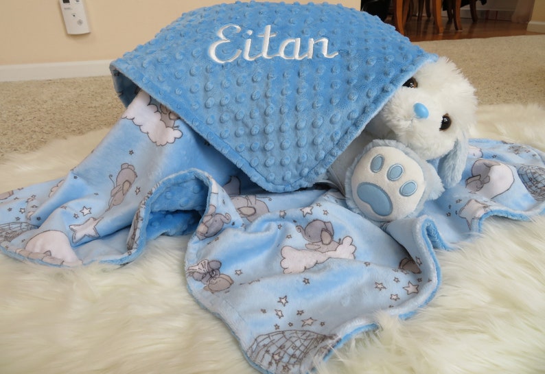 Baby Blanket Baby Boy Blanket Personalized SMD Dream Baby Etsy Sweden