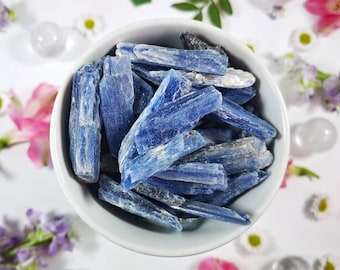Blue Kyanite Rough Blade, Responsibly Sourced Crystals, Witchcraft Supplies, Blue Kyanite Raw Crystal