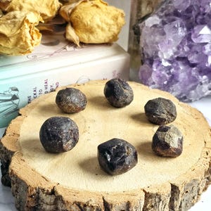 Raw Garnet Crystal  | Natural Rough Crystals | Unpolished Gemstone Chunk | Metaphysical Gift
